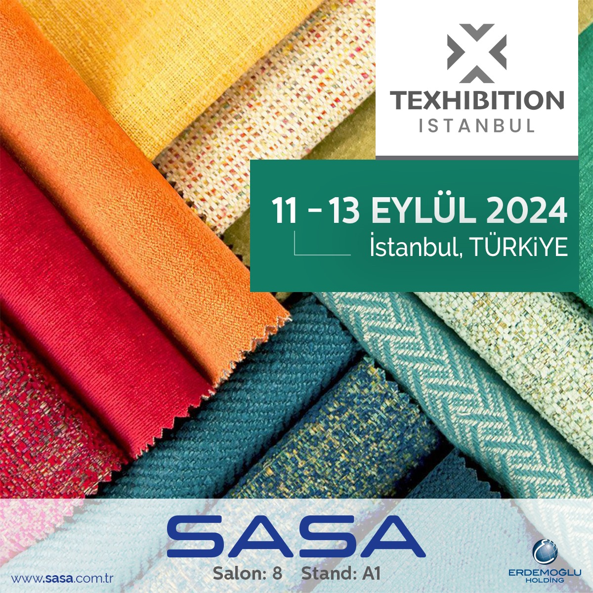 Blog yazısı 11-13 Eylül 2024 Texhibition Fuar Katılımıiçin resim